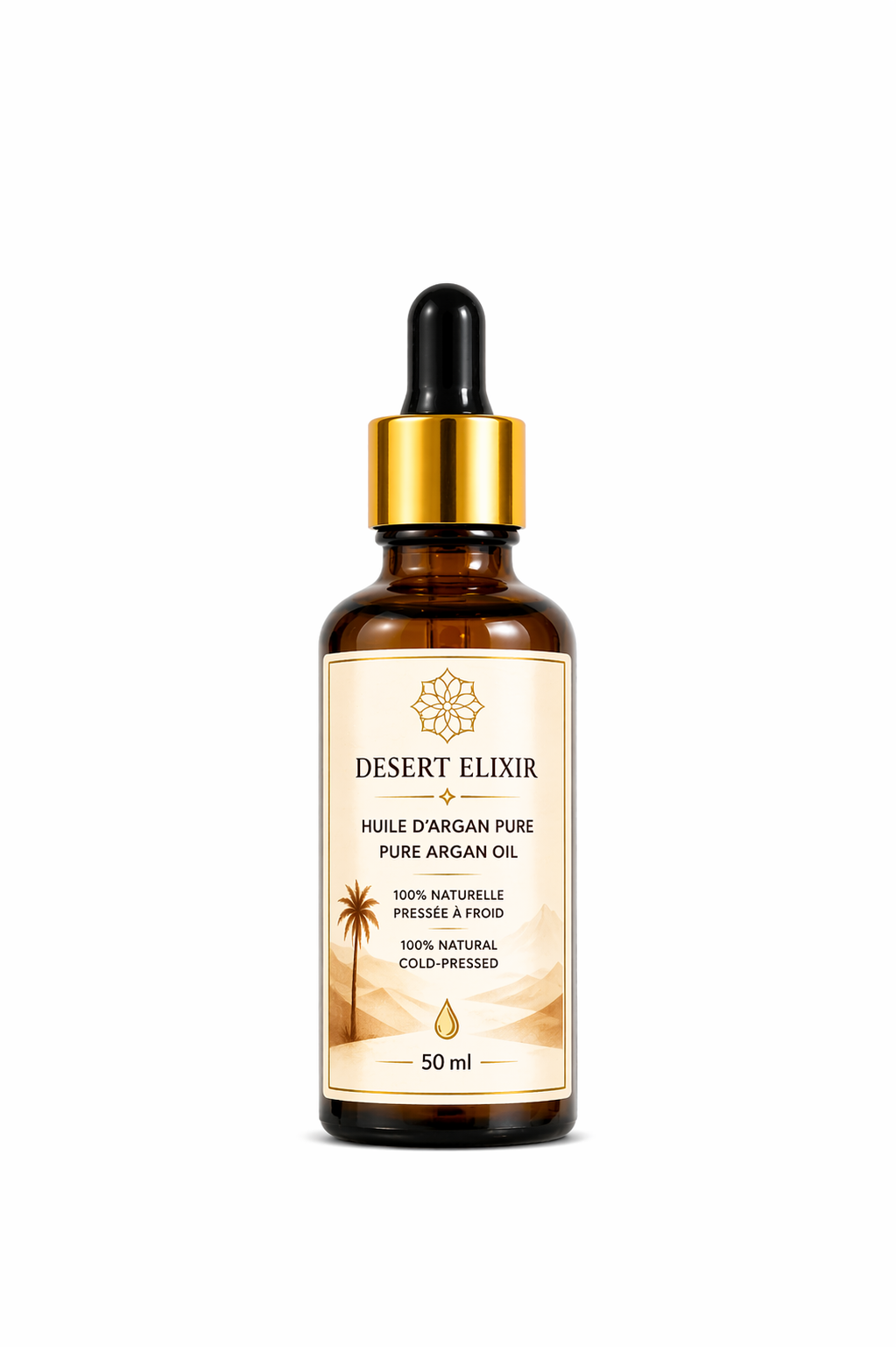 Pure Argan Oil for Hair & Skin | 100% Natural Moroccan Oil 50ml