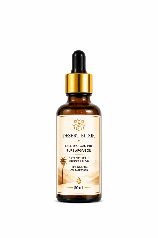 Pure Argan Oil for Hair & Skin | 100% Natural Moroccan Oil 50ml