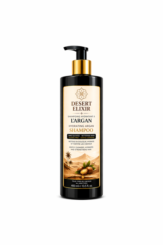 Argan Oil Shampoo Sulfate-Free | Hydrating Shampoo for Dry Hair 400ml